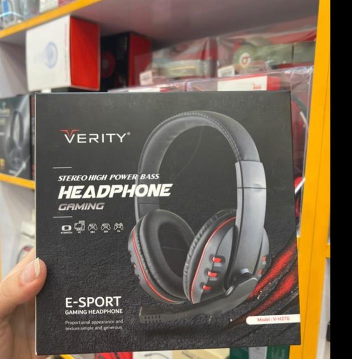 هدفون سیم دار گیمینگ برند VERITY